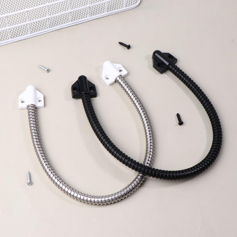 Cavo di Controllo Accessi con Anello Metallico Antischicciamento per Porta e Finestra, Cavo di Controllo Accessi a Montaggio Esterno, Protezione Cavo di Controllo Accessi