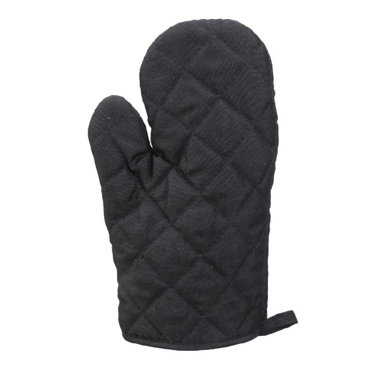 High Temperatures Resistant Kitchen Gloves And Pad Microwave Safe Pot Holder Polyester Grilling Baking Accessories