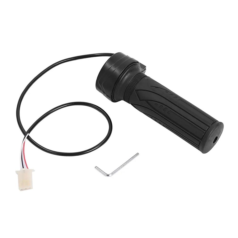 Twist Throttle Hall Sensor Turn Handle Electric Bicycle Accelerator Universal for Electric Scooter E-bike Tricycle Parts Throttles 2