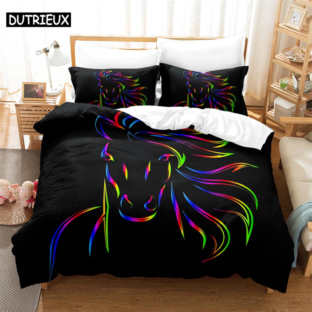 Cartoon Animal Bedding Set Duvet Cover Set 3d Bedding Digital Printing Bed Linen Queen Size Bedding Set Fashion Design