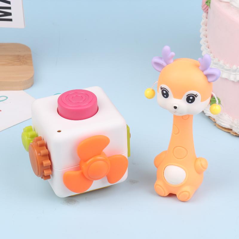 Baby Kieteltjes Speelgoed Voor Baby's 0-12 Maanden, Handmatig Gedraaide Kieteltjes Stokjes Miaojia Rammelaar Voor Pasgeborenen 0+ / Speelgoed Voor Pasgeborenen