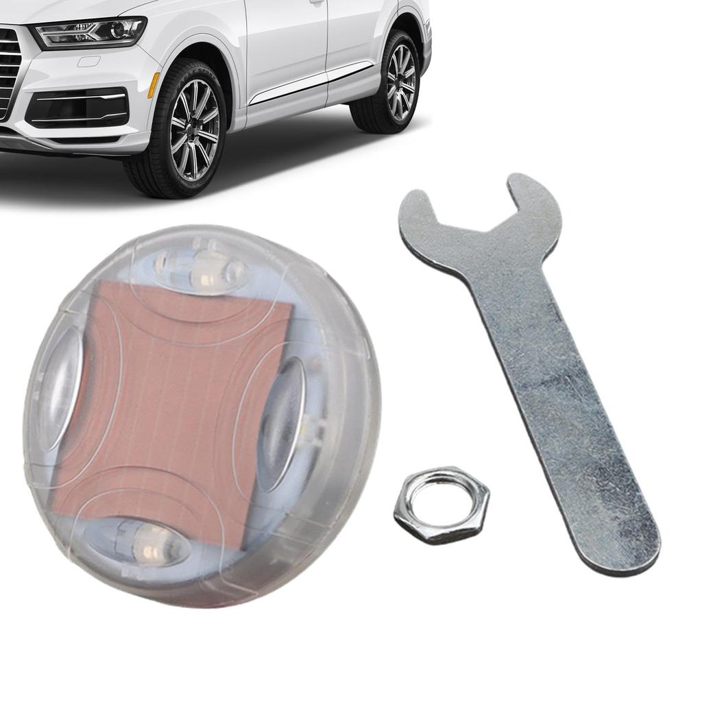 Gevrkjenp LED Wheel Light, Tire Valve Cap Lamp - Tire Valve Lamp Solar Wheel