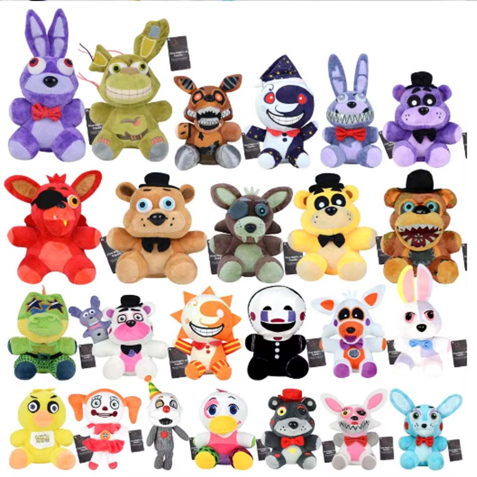 New Five Night At Freddy Fnaf Cute Plush Toys Game Doll 18Cm Bonnie Bear Foxy Cartoon Stuffed Doll Freddy Toy For Children Gifts