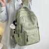 School Bag Junior High School Student Female Backpack College Student Versatile 4-6 Grade Large Capacity High Value Backpack Male New