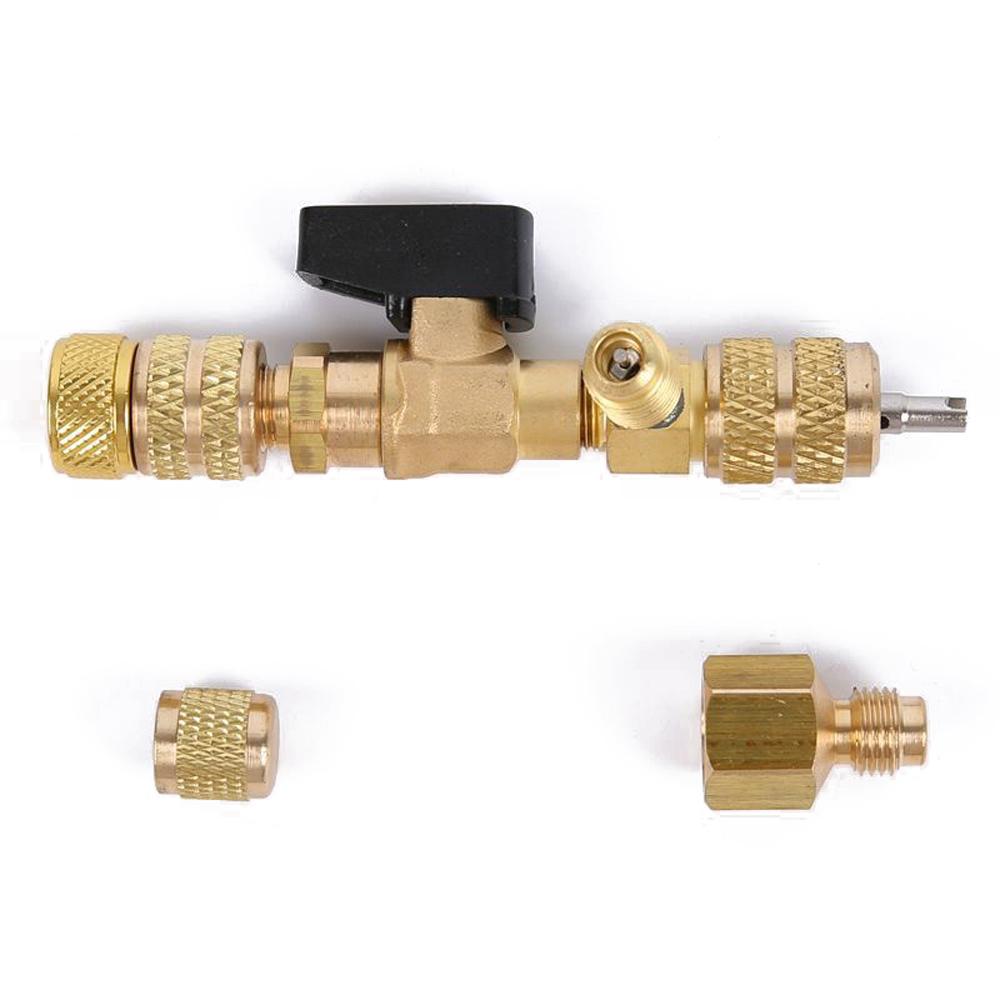 Household R410 R22 Valve Core Remover Installer Tool Fine Sealing Air Conditioning Replacement Accessory