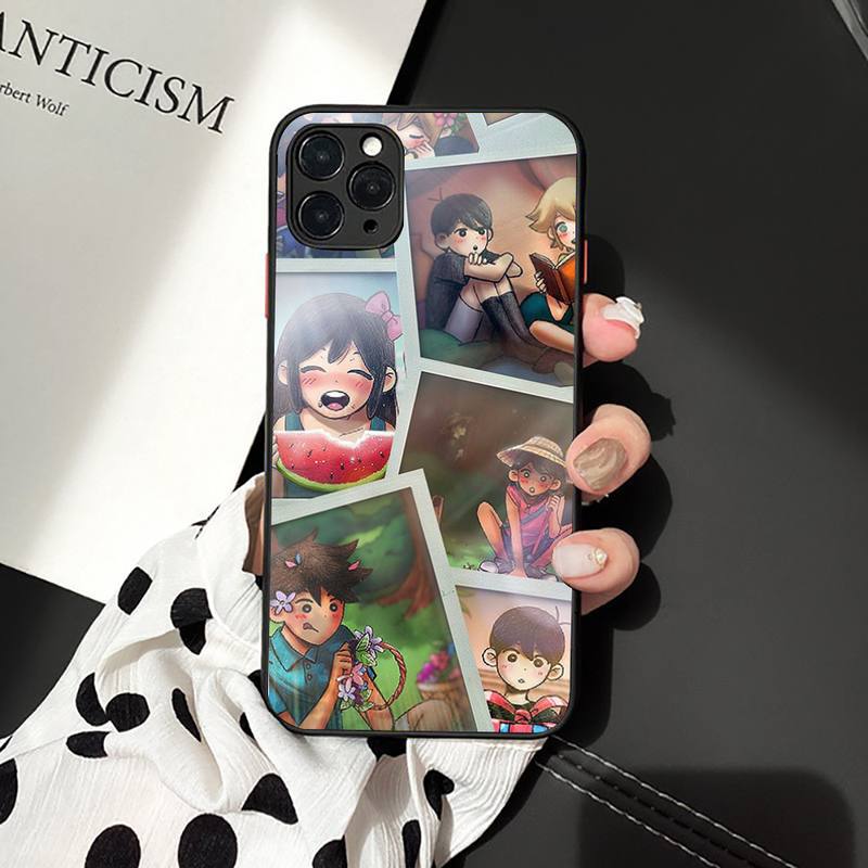 Omori Game Phone Case for iPhone 11 12 13 Mini Pro XS MAX 8 7 6 6S Plus X 5S SE 2020 XR Case