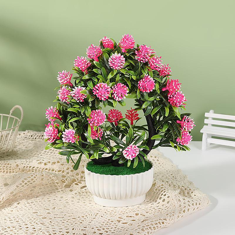 

Lycopersicon Esculentum Var Artificial Flower Arrangement For Party And Outdoor Decor Pink