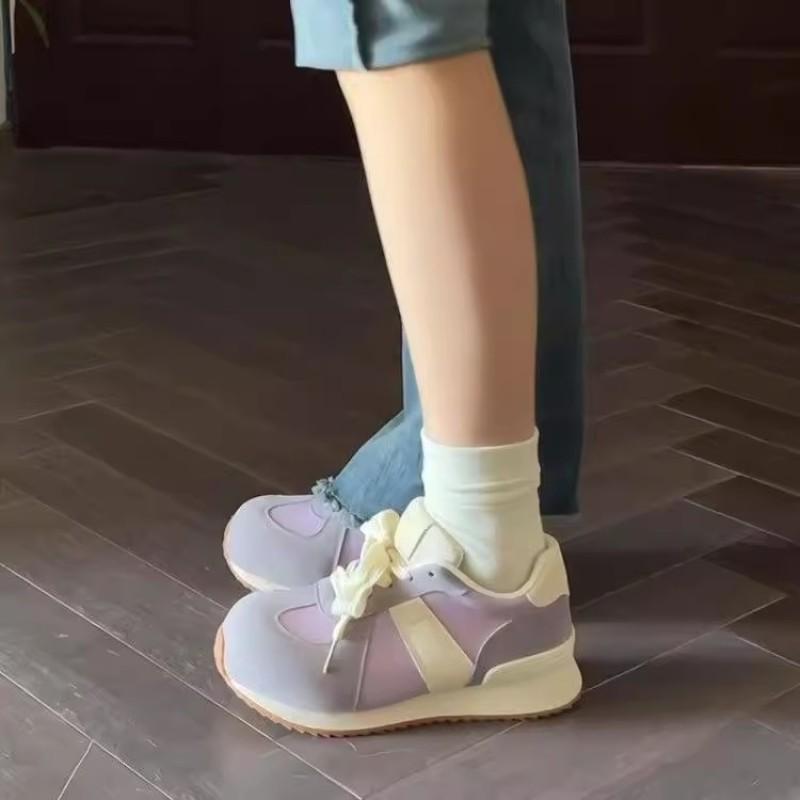 Sports women's platform summer new niche design student single shoes