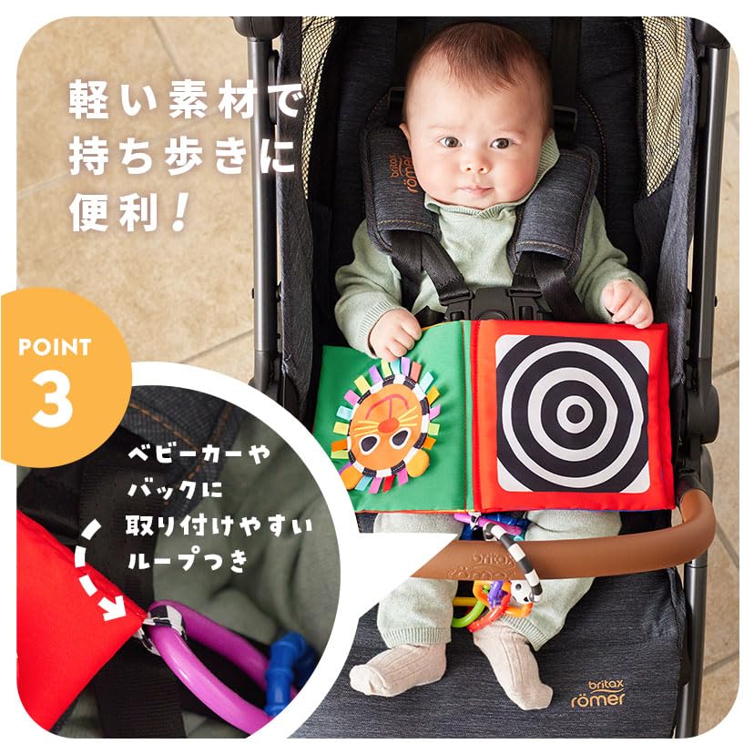 SASSY Fluffy Interactive Cloth Book Bee Character Toy Educational Toy for Babies and Infants TYSA80962 - - -