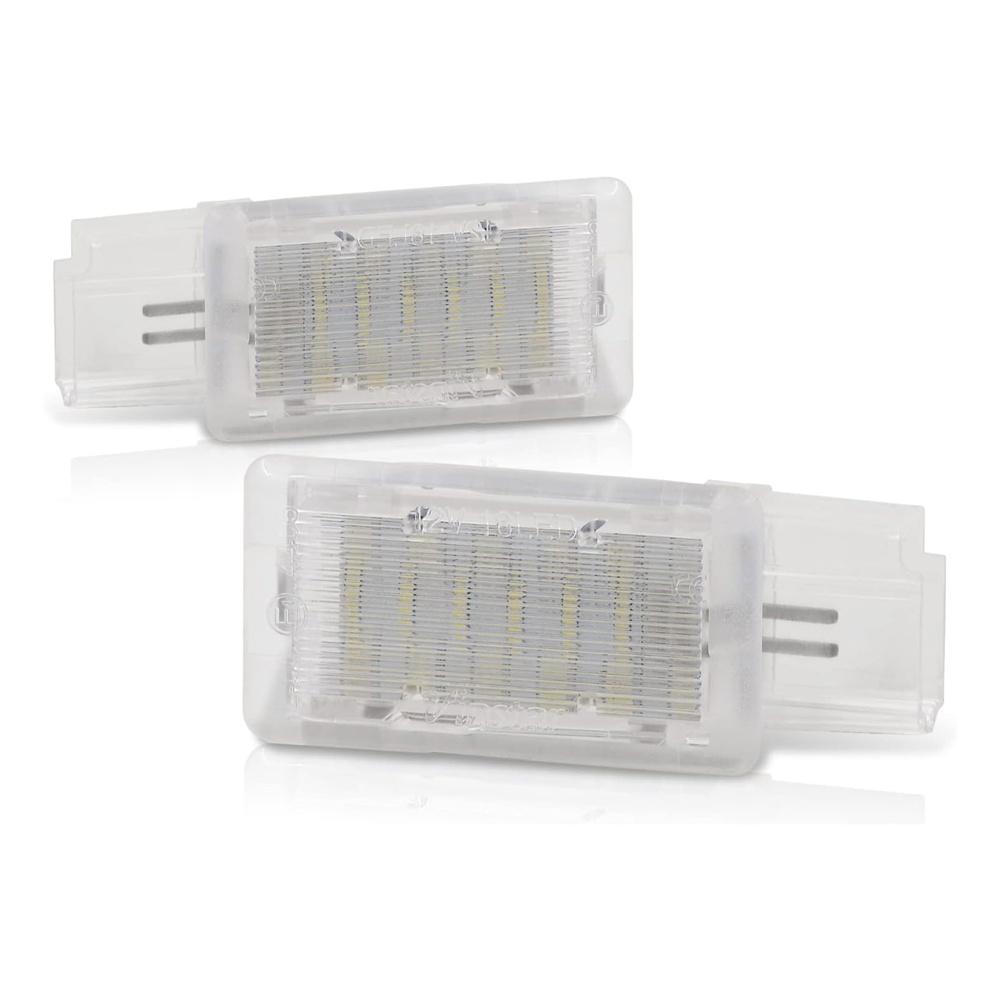 2Pcs White LED Trunk Cargo Light Lamp For Chevy Buick Cadillac 13503058 13503059
