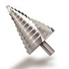 6-60mm HSS Stufenbohrer Spiral Konisch Schlitz Senker 12 Stufen