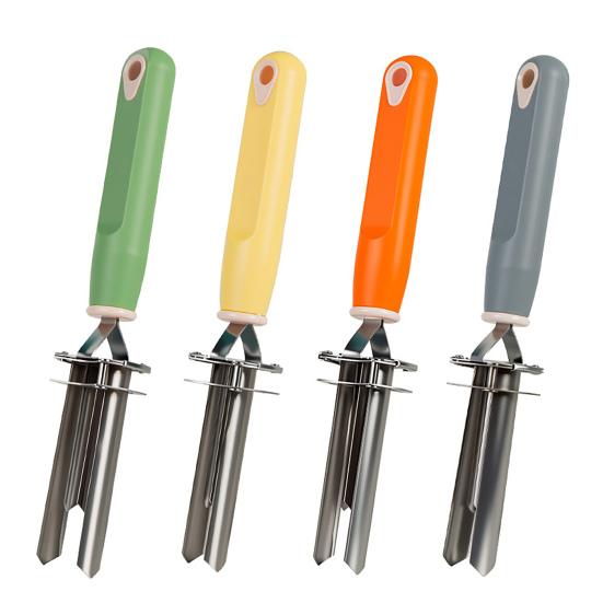 Fruit And Vegetable Core Remover Stainless Steel Kernel Extractor Quick Seeds Removal Tool