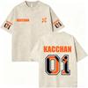 Washed Vintage Anime My Hero Academia Midoriya Izuku and Bakugou Katsuki Merch T Shirt Men Women Casual Retro Oversized Tshirts