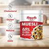 Happilo Premium Dry Fruit Muesli 500g (Pack of 2), 85% Nuts, Seeds and Multigrain, 15 In 1 Power Breakfast, High In Fiber, Omega 3, Protein
