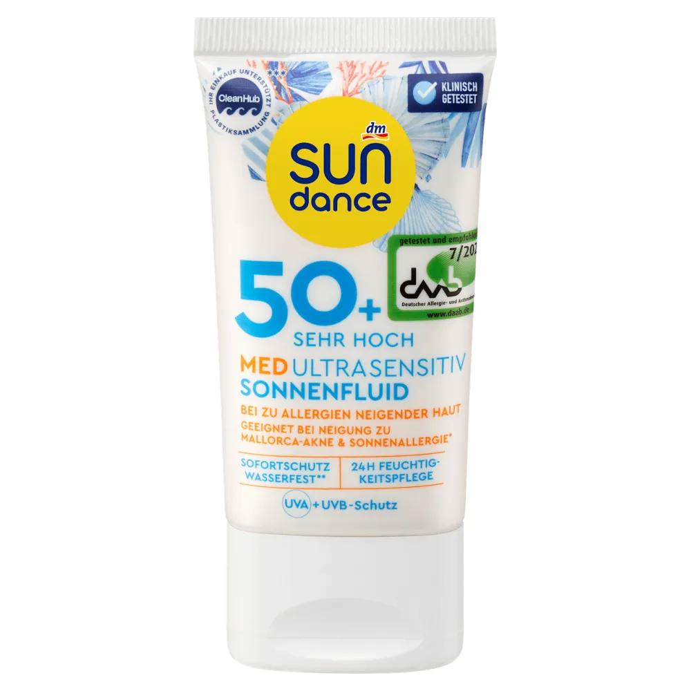 DM Sundance Ultra Sensitive Sunfluid LSF50+ 50ml