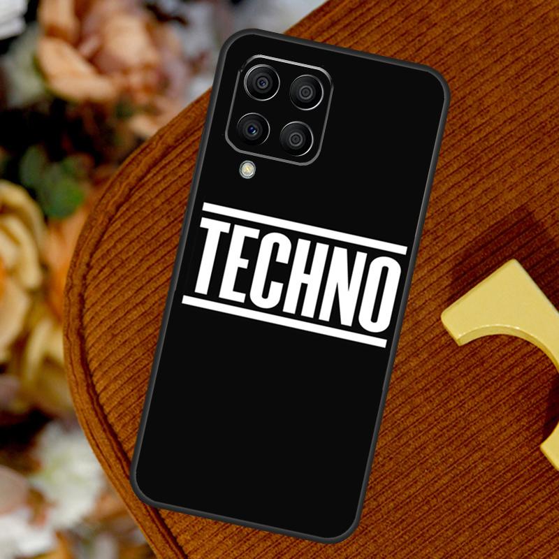 Love Techno Music Quotes For Samsung Galaxy M32 M52 M12 M55 M15 M13 M23 M33 M53 M20 M21 M51 M34 M54 M30s M31s Case