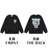 American Trendy Brand Casablanca Crew Neck Sweater Hoodie Men's Couple Ins Autumn and Winter Thickened Long-sleeved Women's T