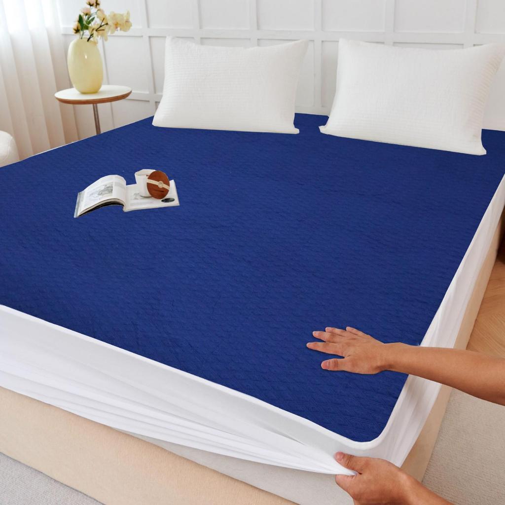 Waterproof Quilted Incontinence Mattress Cover with Anti-Mite Protection
