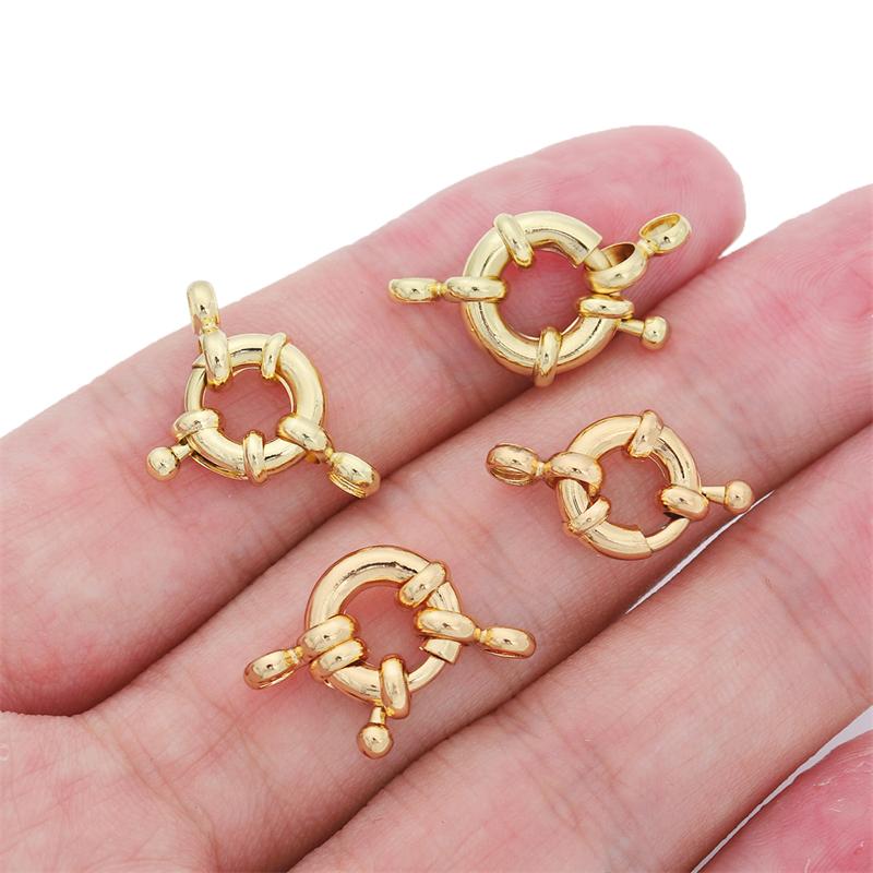 1Pc Copper Sailor Buckle Clasp For DIY Necklace Bracelet Earrings Jewelry Making Craft Accessories