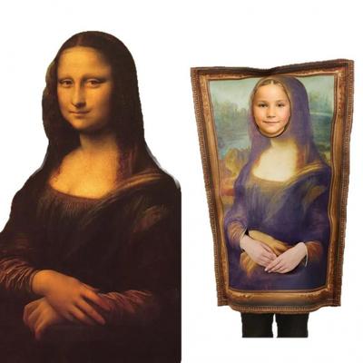 New Halloween Party Costumes Fun Spoof Mural Costumes Campus Events Performance Onesies