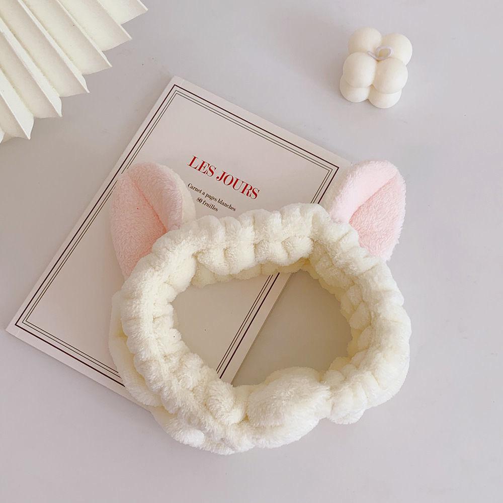 Cute Cartoon Face Washing & Makeup Headband for Women