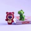 8Pcs Toy Story 4 Characters Woody Buzz Lightyear Q Version Action Doll Children Toy Mini Figurine Birthday Anime Decoration Gift