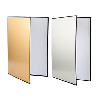 Reflektierende Displayplatte, verdickt, A3-Fotokarton, faltbar, 30 x 42 cm, für Flat-Lay-Food-Fotografie, Hintergrund