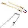 Stylish Necklace and Bracelet Extenders Adjustable Length Chains Alloy Metal Extension Extended Tail Chains Accessory