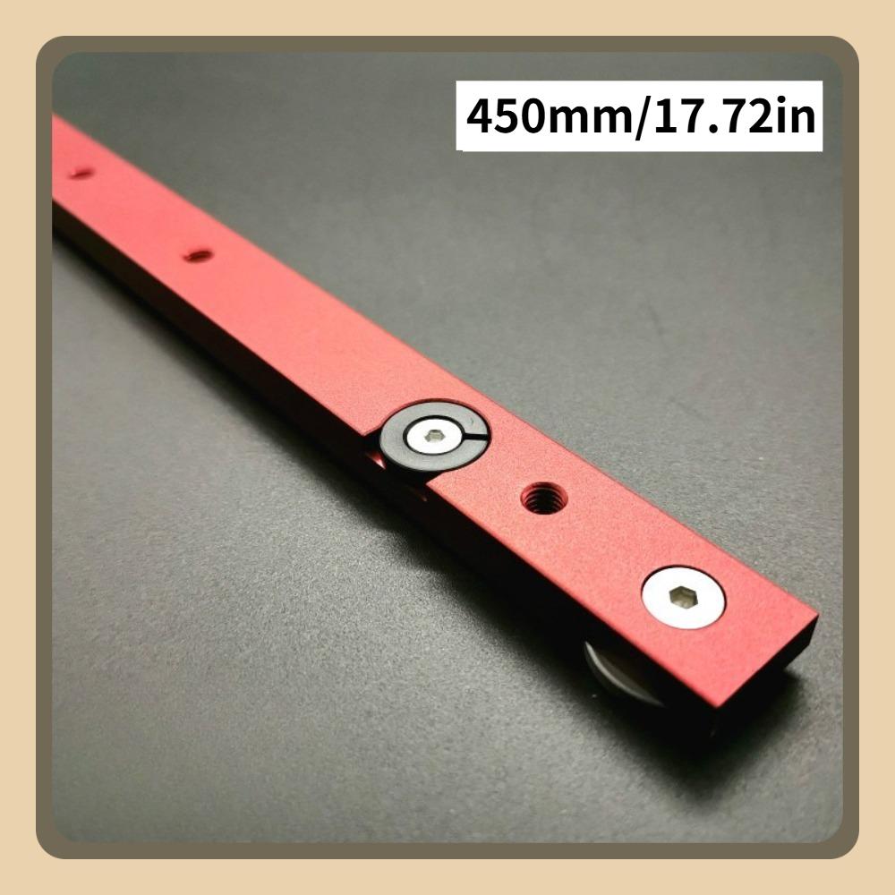 Heavy-Duty 300/450mm Aluminum Alloy T-Track Miter Gauge Rod - Perfect for DIY Carpentry & Professional Woodworking Tools