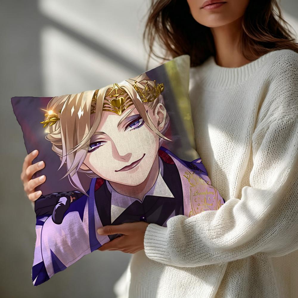 Game Vil Schoenheit Cushion Cover Patterned Cushion Cover Romantic Cozy Home Sofa Decoration