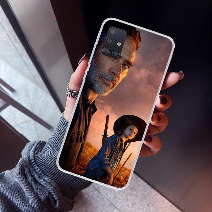 Negan The Walking Dead Phone Case For Samsung Galaxy A52 A51 A50S A32 A22 A12 A02S A72 A71 A31 A70 A30S Note 20 Ultra 10 Plus S1