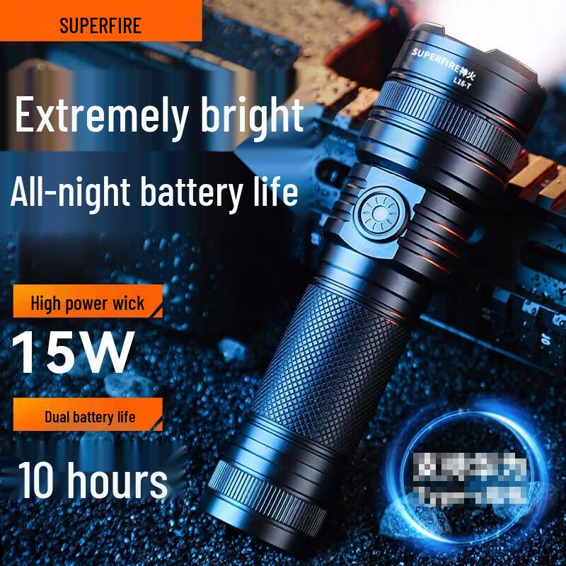 Shenhuo L16 Rechargeable LED Flashlight