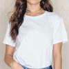 3D Book Printed Short Sleeve T-shirt 3D Book Print Round Neck Short Sleeve T-shirt