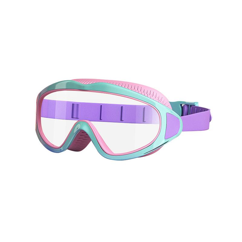 1Pcs Boys Girls Professional Diving Goggles Glasses Children Swimming Goggles Caps Waterproof Anti-fog Big Box