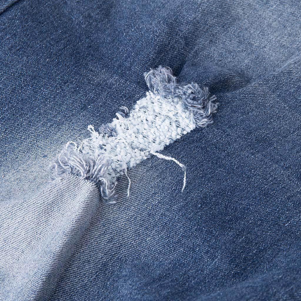 Dámské kalhoty s dírkou na zip kapsa na knoflíky Ležérní džínové kalhoty s širokými nohavicemi