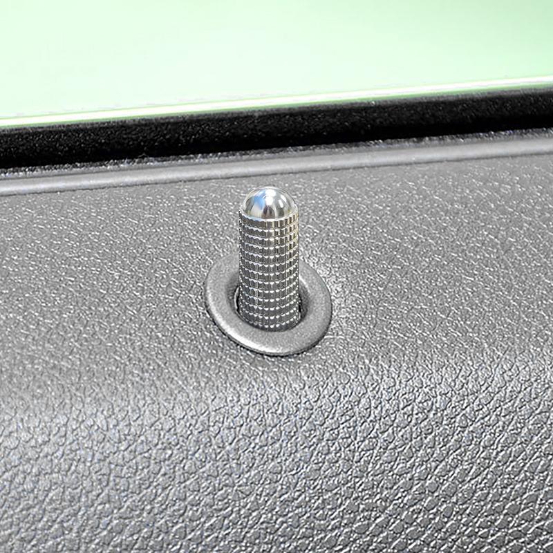 Car Door Pin Lifting Bolt Cover Decoration Trim For Mercedes Benz C E Class W204 W212 GLK Aluminium Alloy Interior Accessories