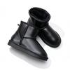 Women's Australian Classic Ankle Snow Boots Waterproof Genuine Leather Faux Fur Lined Winter Warm Non-Slip Short Boot 2026