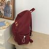 Women's Lightweight Large Capacity School Bag Bear Backpack Junior High School Student Backpack
