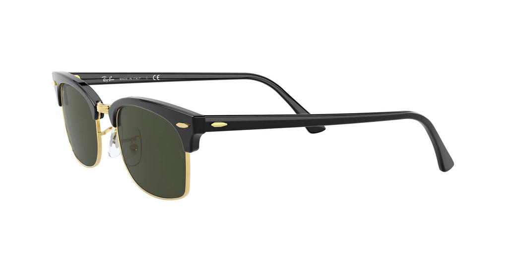 Clubmaster Square 130331 52mm Ray-Ban Men's Sunglasses, 0RB3916, G-15 Green,