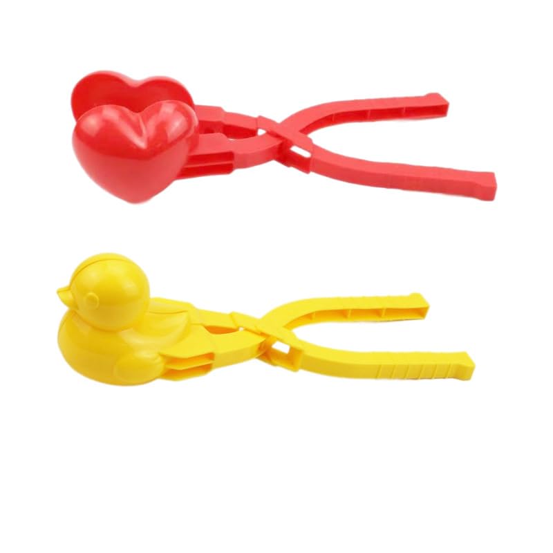 Zestaw do robienia śnieżek 4 sztuki, Przyrząd do robienia śnieżek, do bitew na śnieżki i zabawy na śniegu, Zabawka zimowa, Bałwan, Przyrząd do robienia śnieżek, Masa śnieżna