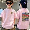 Spring and Summer Bestselling Childrens 100 Cotton TShirt with Ninja Turtles Cartoon Print Cool Boys and Girls Trendy Top