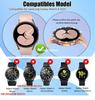 Sport Silicone Watch Band Strap for Samsung Galaxy Watch 4 5 6 40/44mm 42/46mm