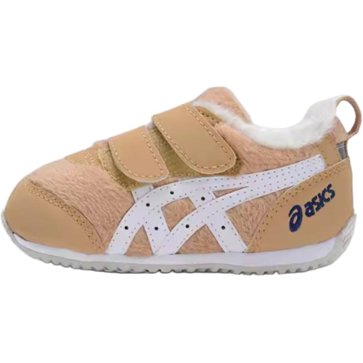 Asics Cotla Abrasion Resistant Low Top Kids Lifestyle Shoes Khaki/White Children Aged 3 7 Years Old 1144A297-200