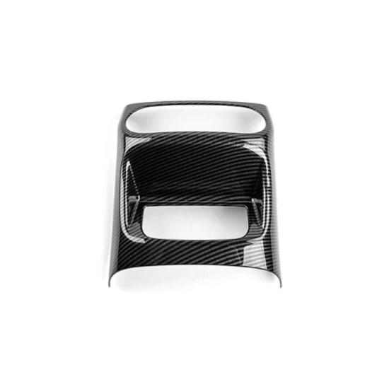 For Genesis GV70 -2025 Car Tuning Carbon Fiber Central Console Gear Shift Window Button Upper Air Vent Cover Accessories LHD