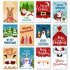 Sticker Christmas Card for Men Women Mom Dad Husband Wife Grandma Grandpa Son Daughter Greeting Santa Christmas Cards