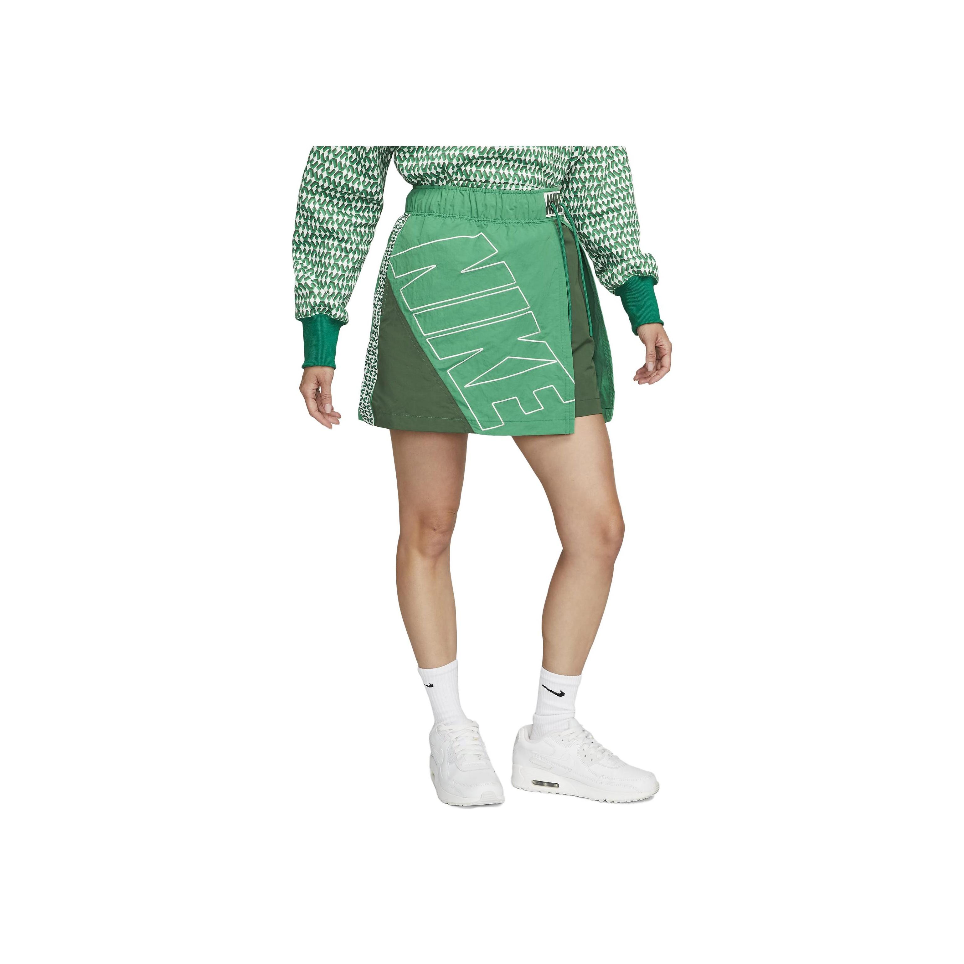 

Nike Letter Print Drawstring Mid Waist Bodycon Casual Skirt Women skirts Multicolor FD6947-365 L