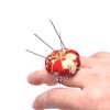 1Pc Ball Shaped DIY Craft Needle Pin Cushion Holder Sewing Kit Pincushions Wrist Strap Pin Cushion Home Sewing Supplies New
