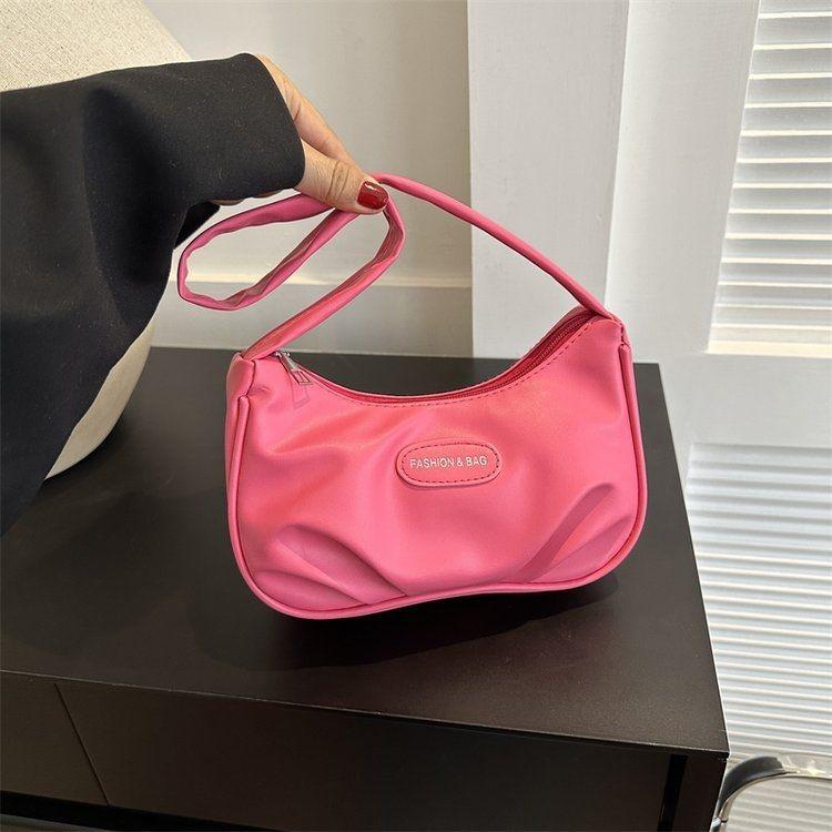 Simple and Fashionable Underarm Bag 2025 Texture Niche Shoulder Bag Factory Supply Chain Factory