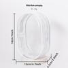 High-Transparency Thickened PVC Cotton Doll Storage Bag - Dustproof, Cute, Hanging, Transparent Q Round Design