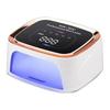 LED UV Nail Lamp 4 Timers White Gel Cure Light Fast Dry Nail Polish Dryer Portable Professional Nail Tool
